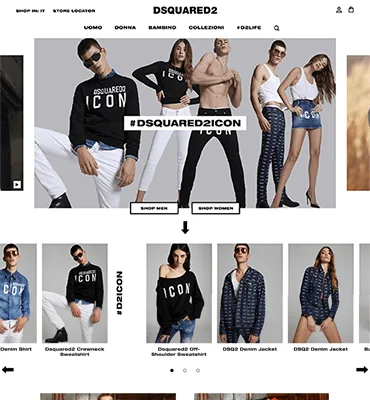 Dsquared2 online store